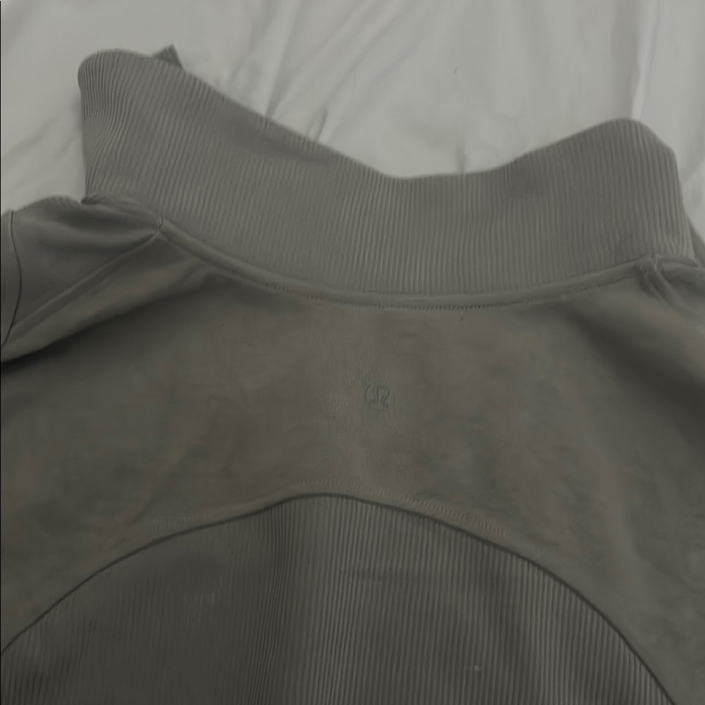 Gray Lululemon Quarter-Zip Pullover - image 4